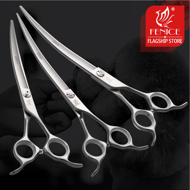 Professional Pet Grooming Scissors Curved - Fenice Chuyên Nghiệp Cho Thú Cưng