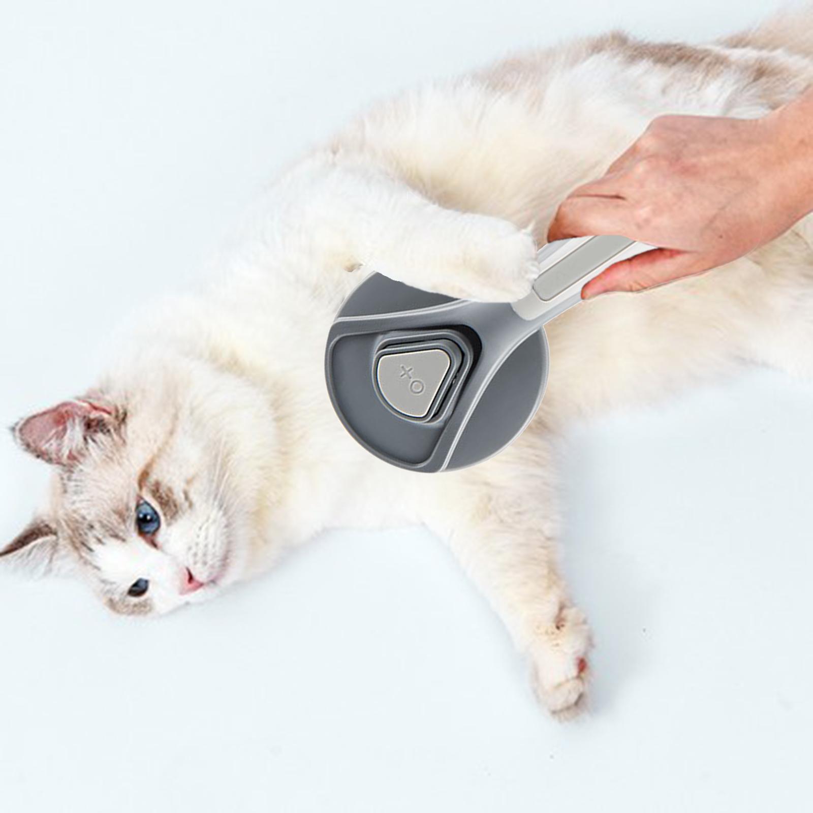 Slicker Brush Self Cleaning Pet Grooming - Cat Dog Grooming Brush, Kitten Slicker