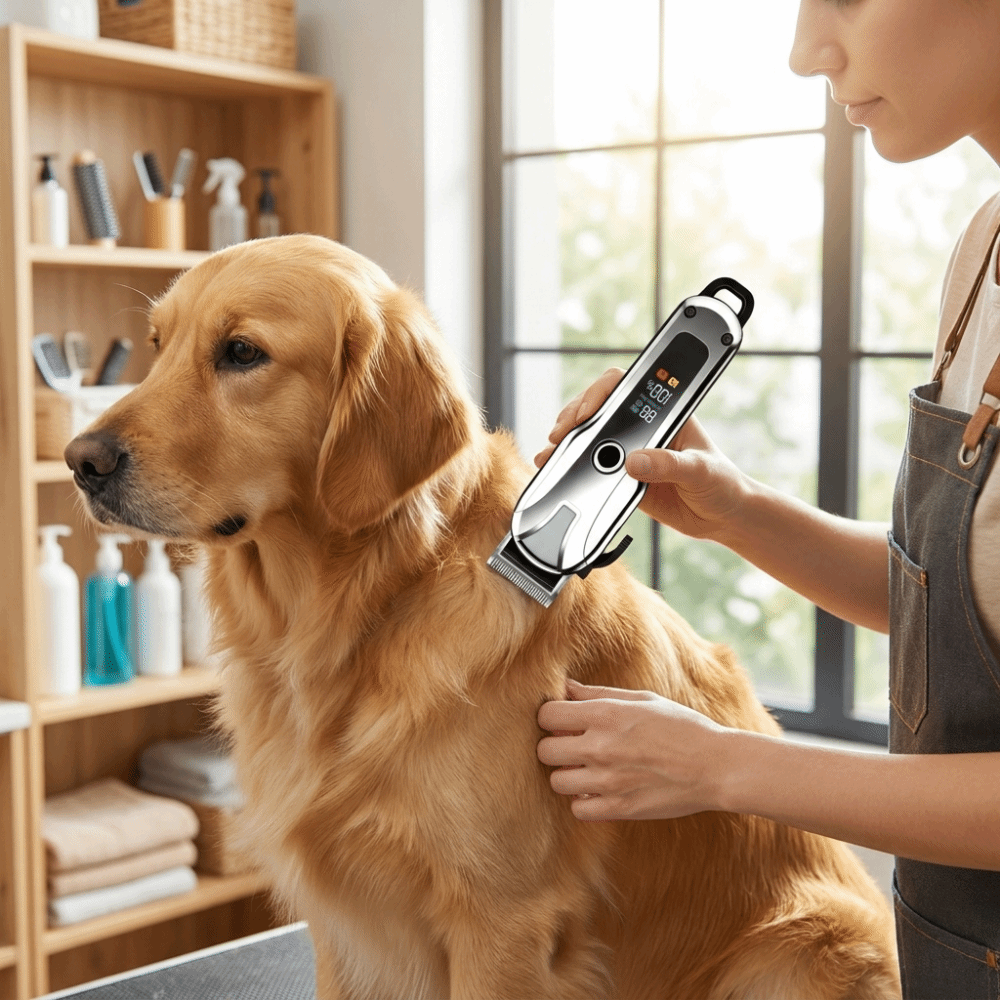 USB Rechargeable Electric Pet  - đánh giá và giá Cordless Dog Clippers Low Noise Grooming