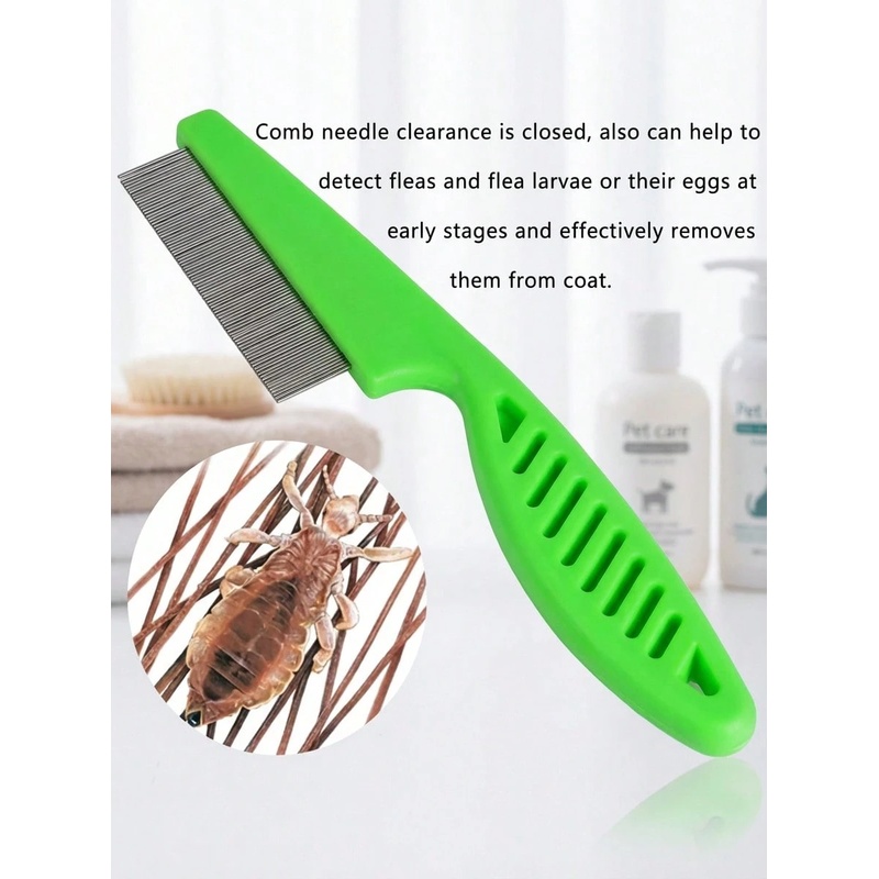 Pet Tear Stain & Flea Comb Fin - đánh giá và giá Flea Comb Fine Tooth Pet Tear Stain
