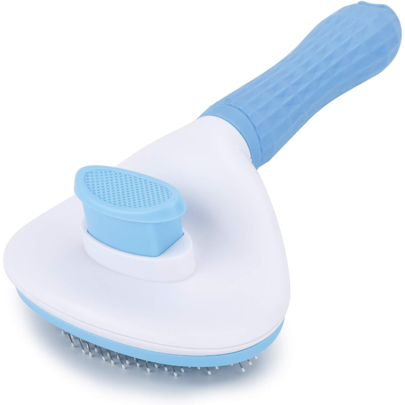 Self Cleaning Slicker Brush, D - đánh giá và giá Slicker Brush Self Cleaning Pet Grooming