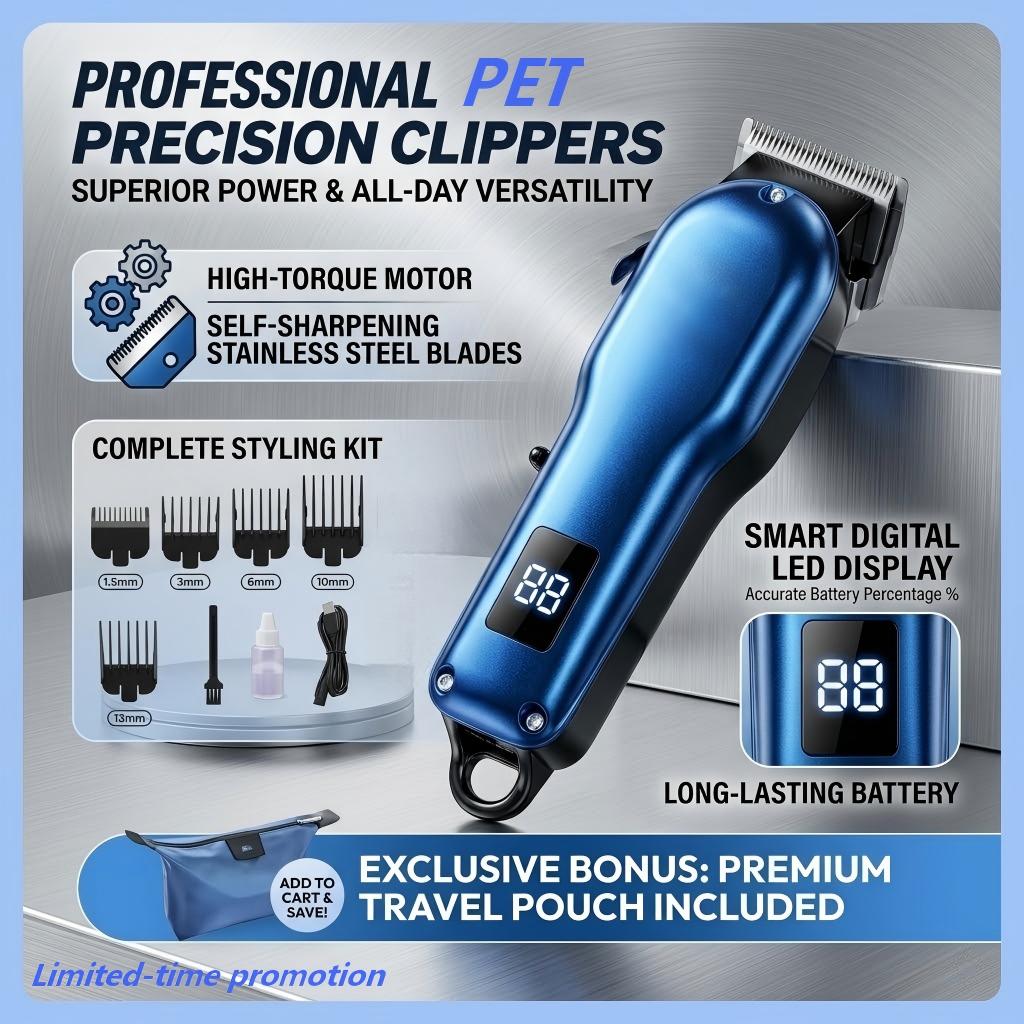 Pet Dog Cat Hair Clipper Groom - đánh giá và giá Cordless Dog Clippers Low Noise Grooming
