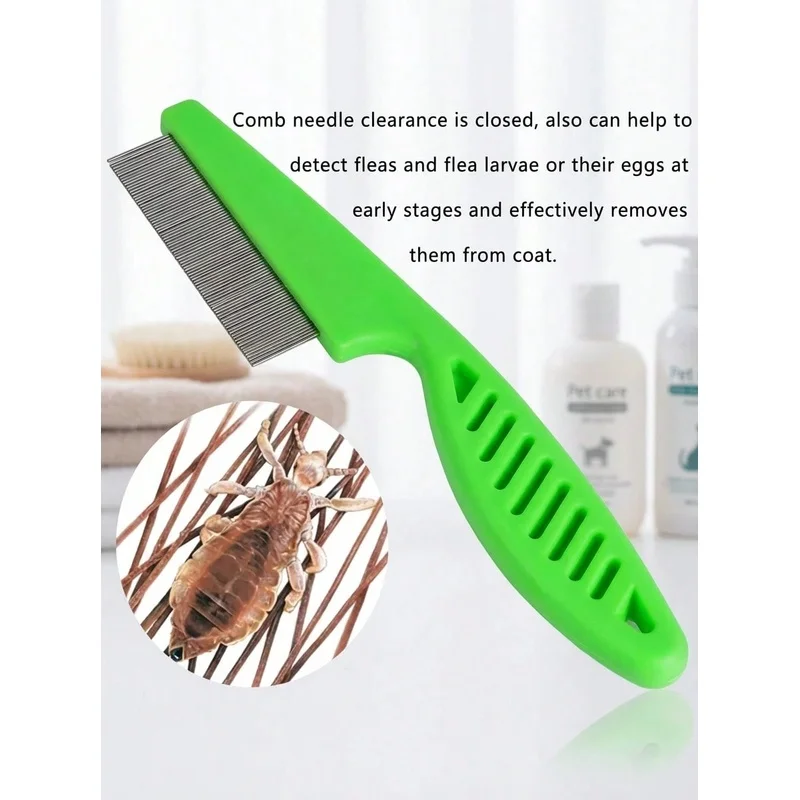 Pet Tear Stain & Flea Comb Fin - đánh giá và giá Flea Comb Fine Tooth Pet Tear Stain