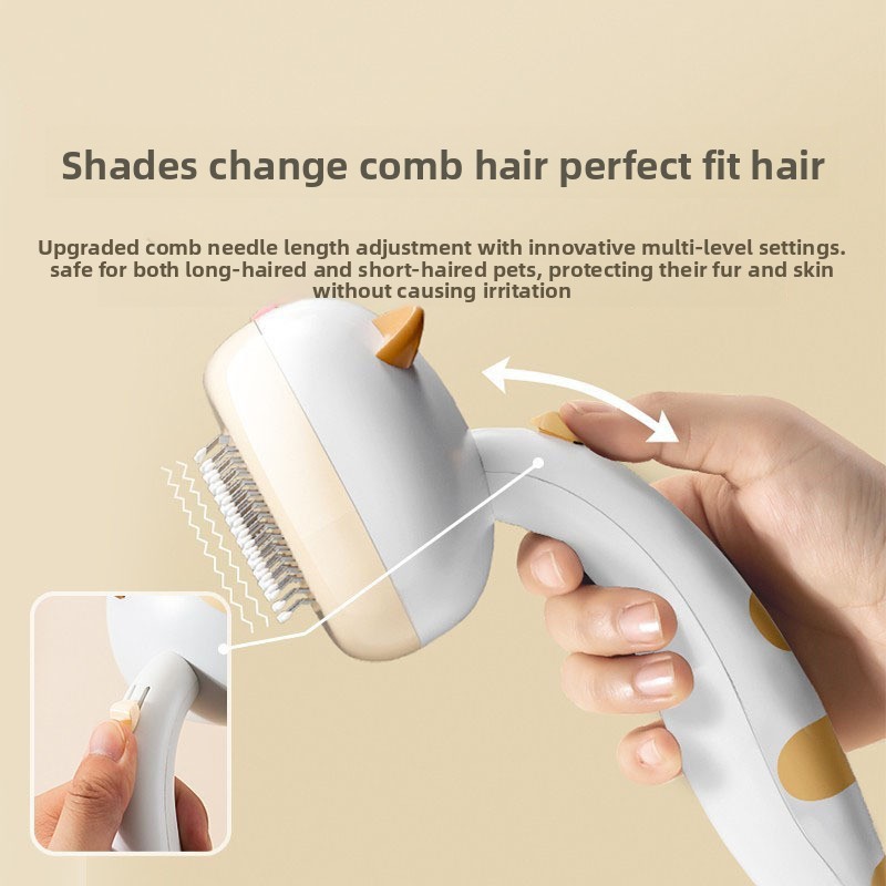 Pet Grooming Brush Stainless S - đánh giá và giá Slicker Brush Self Cleaning Pet Grooming