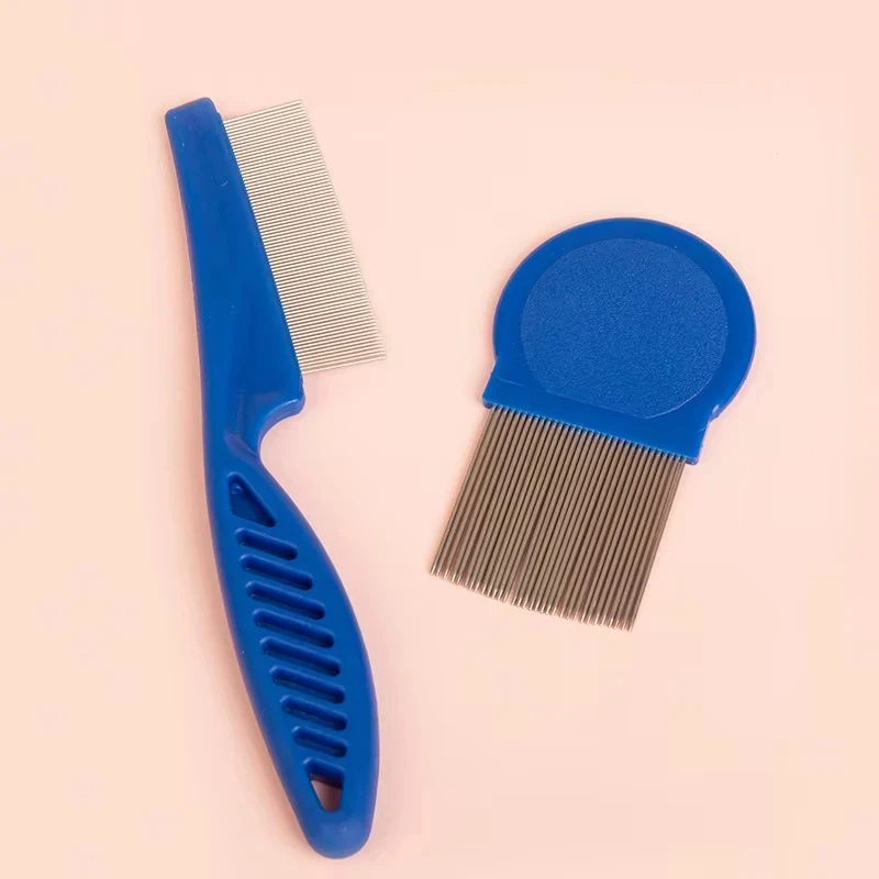 6Pcs/set Pet Flea Comb Stainle - đánh giá và giá Flea Comb Fine Tooth Pet Tear Stain