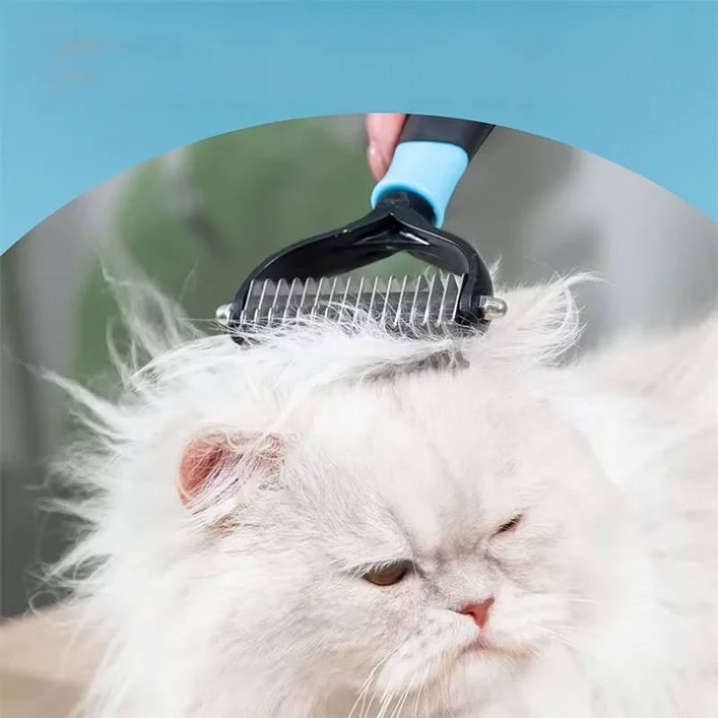 Professional Pet Deshedding Br - đánh giá và giá Undercoat Rake Dematting Tool Dog Shedding