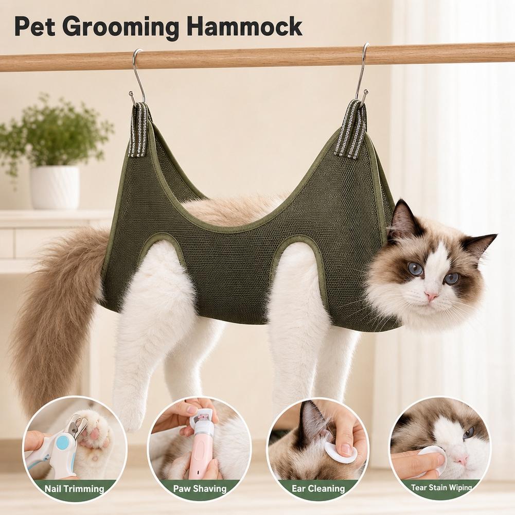 Pet Grooming Hammock Harness S - đánh giá và giá Pet Grooming Hammock Sling Restraint