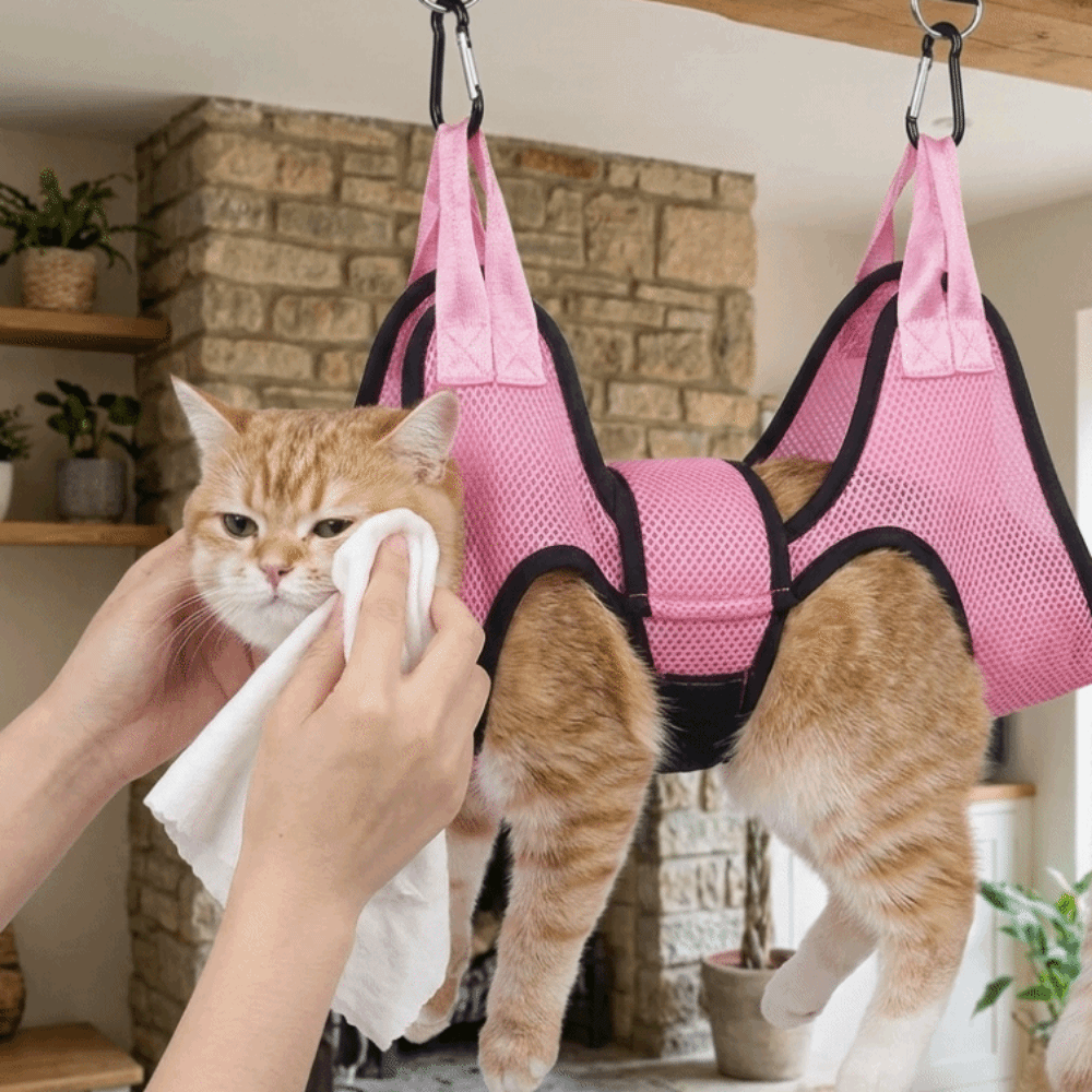Adjustable Dog Grooming Hammoc - đánh giá và giá Pet Grooming Hammock Sling Restraint