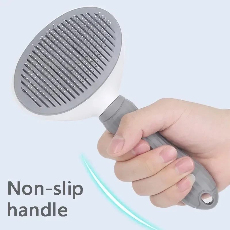 Self-Cleaning Pet Hair Removal - đánh giá và giá Slicker Brush Self Cleaning Pet Grooming