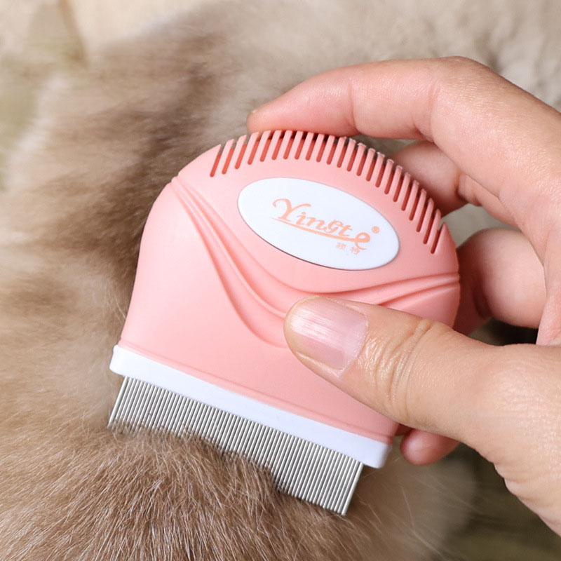 Pet Flea Comb Stainless Steel  - đánh giá và giá Flea Comb Fine Tooth Pet Tear Stain