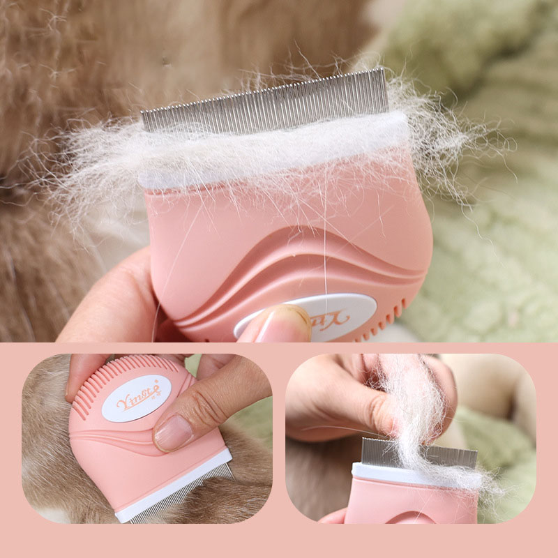 Pet Flea Comb Stainless Steel  - đánh giá và giá Flea Comb Fine Tooth Pet Tear Stain