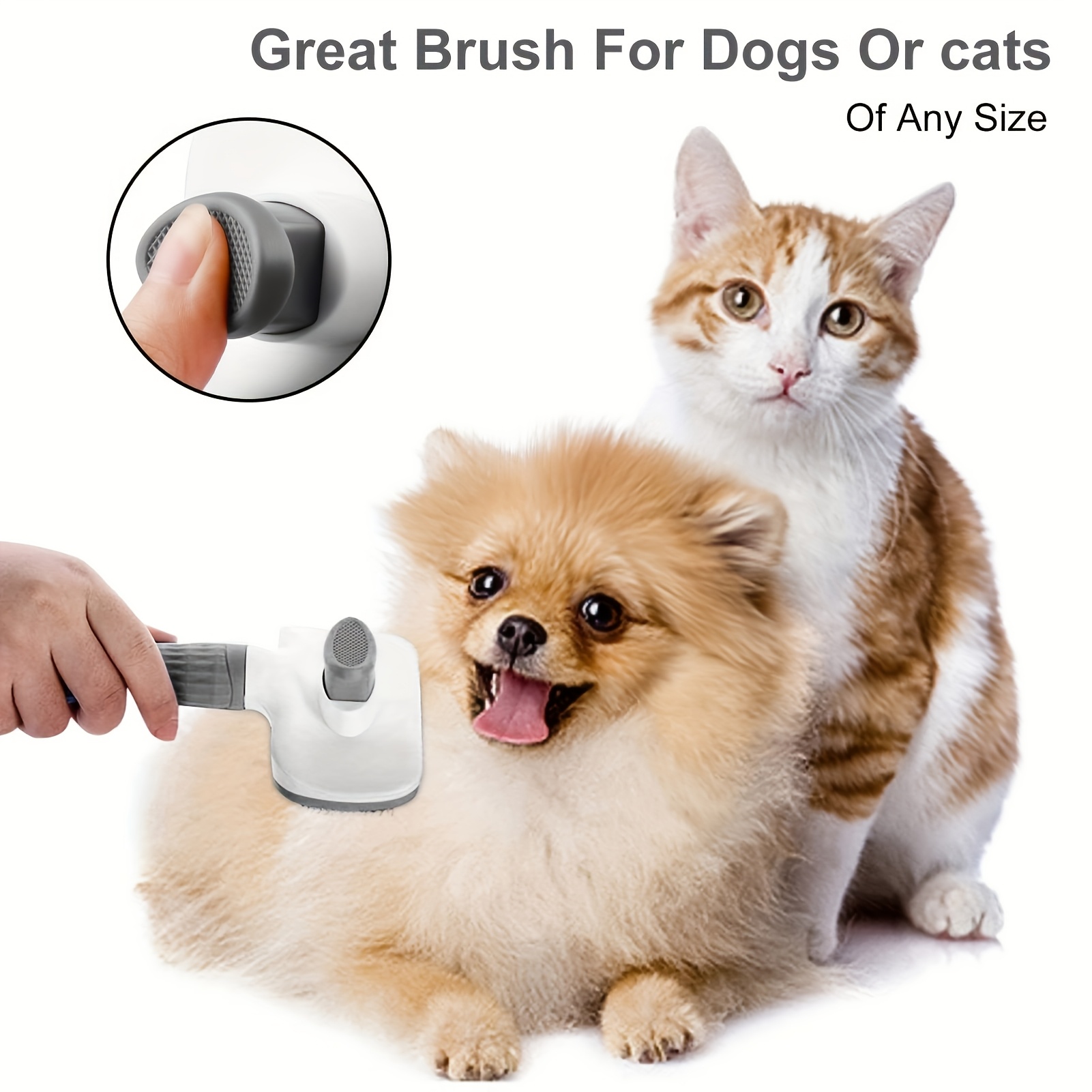 2pcs Pet Grooming Tool Set,Sel - đánh giá và giá Slicker Brush Self Cleaning Pet Grooming