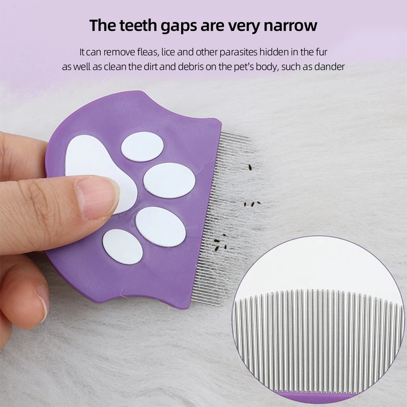 Pet Flea Comb for Cats Dogs Te - đánh giá và giá Flea Comb Fine Tooth Pet Tear Stain