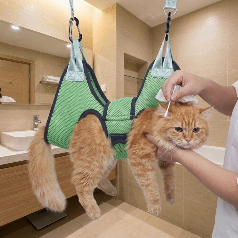 Adjustable Dog Grooming Hammoc - đánh giá và giá Pet Grooming Hammock Sling Restraint