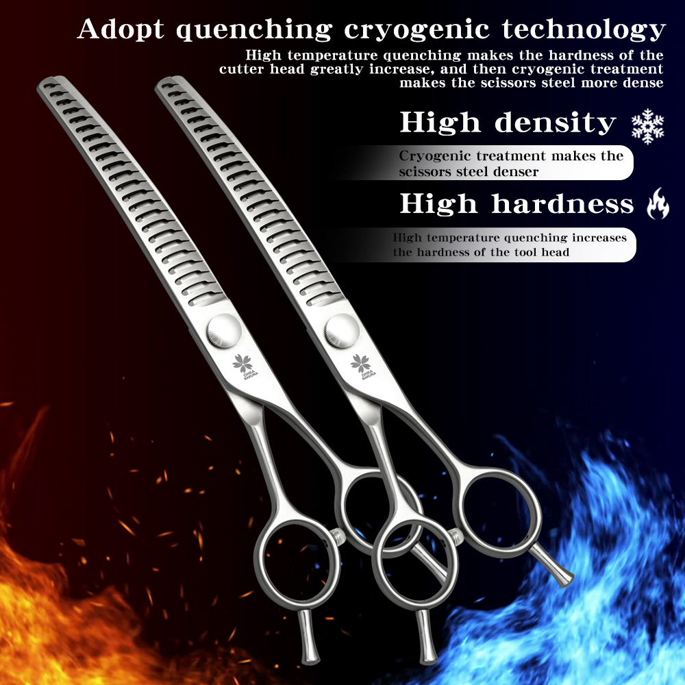 Professional Pet Grooming Scis - đánh giá và giá Professional Pet Grooming Scissors Curved