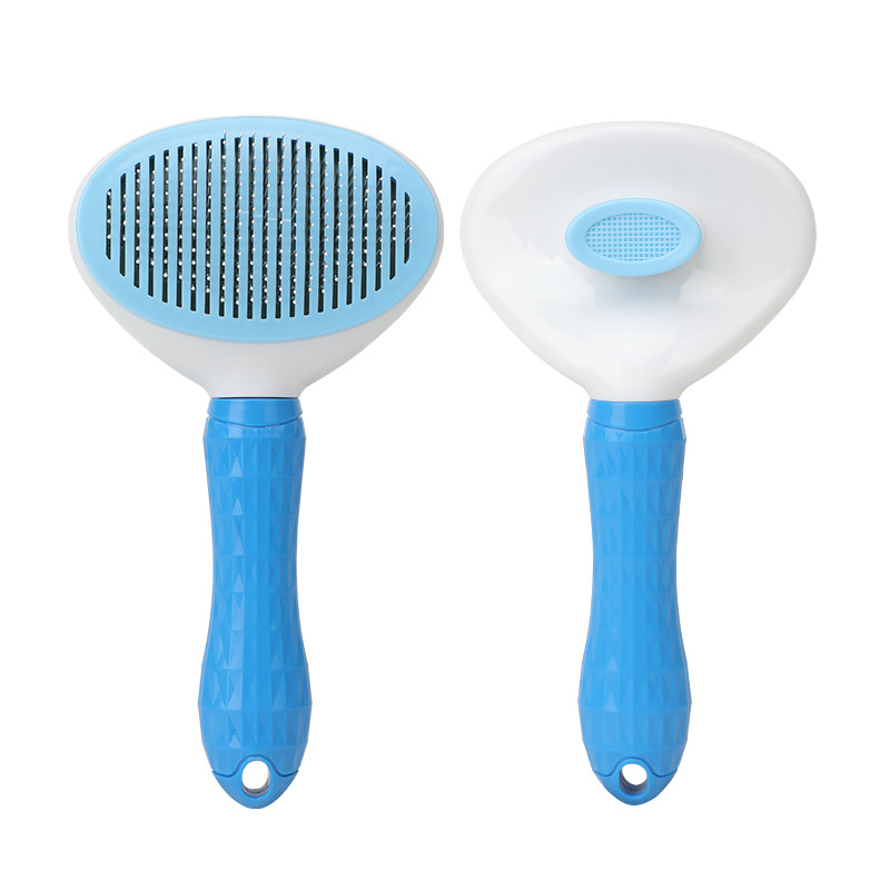 Cat Grooming Brush Self Cleani - đánh giá và giá Slicker Brush Self Cleaning Pet Grooming