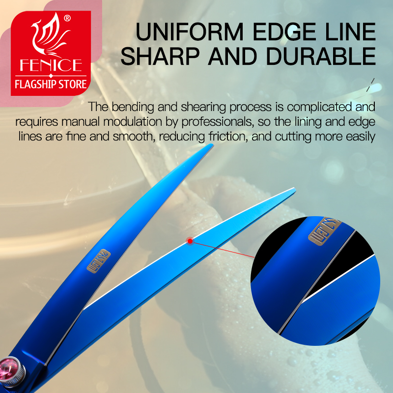 Fenice Chuyên Nghiệp Nhật Bản  - đánh giá và giá Professional Pet Grooming Scissors Curved