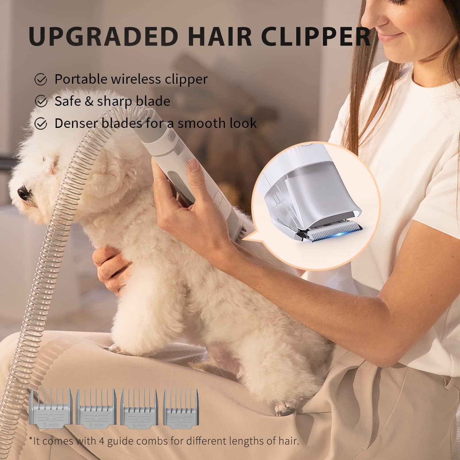 PETKIT Airclipper 5-in-1 Pet G - đánh giá và giá Pet Grooming Vacuum Suction Kit 5 In 1