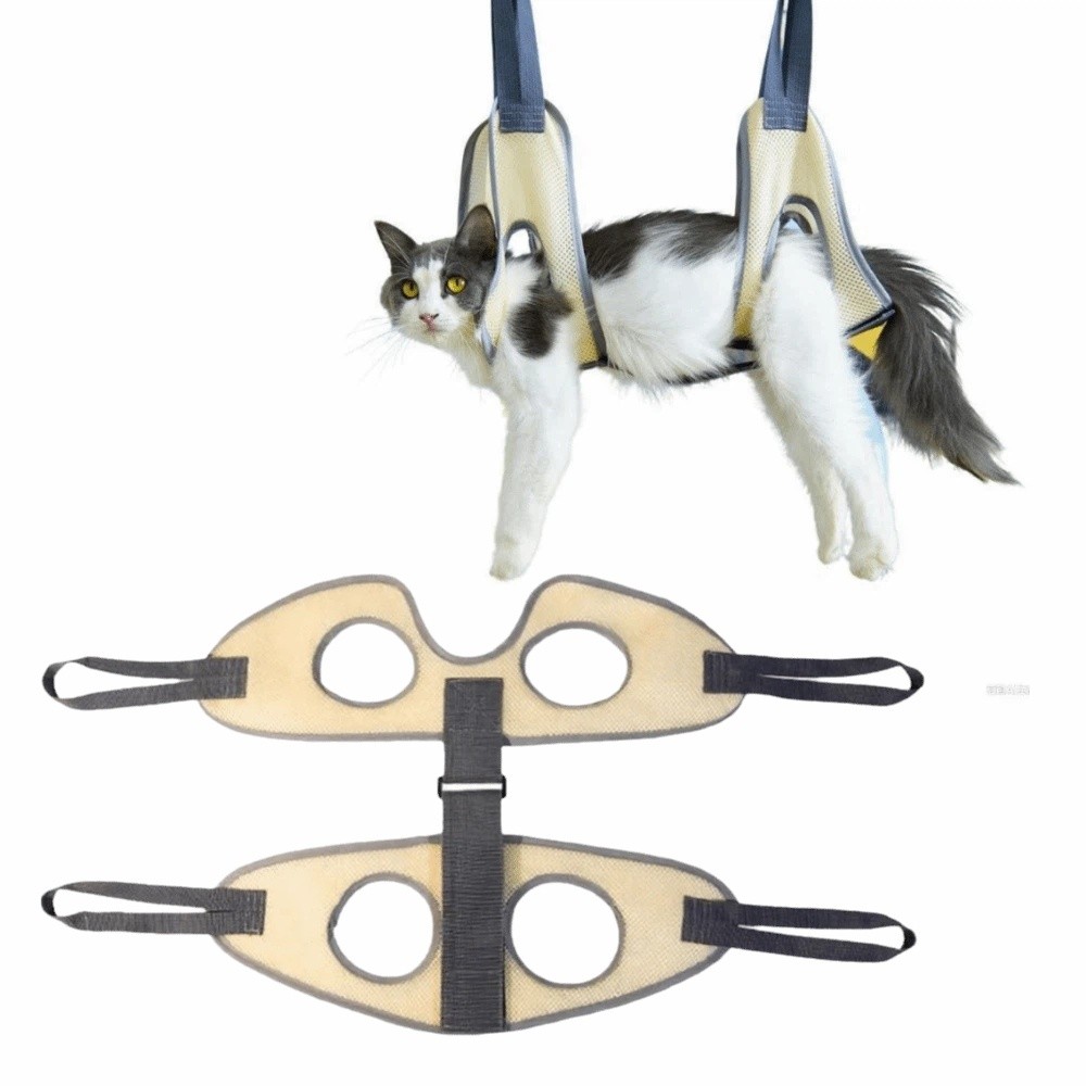 Hanging Cat Grooming Hammock A - đánh giá và giá Pet Grooming Hammock Sling Restraint