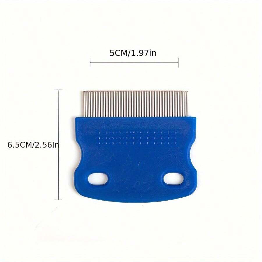 4Pcs/6Pcs Pet Comb Flea Comb F - đánh giá và giá Flea Comb Fine Tooth Pet Tear Stain