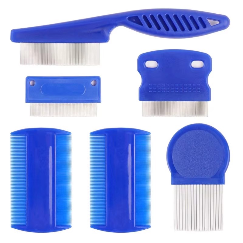 4Pcs/6Pcs Pet Comb Flea Comb F - đánh giá và giá Flea Comb Fine Tooth Pet Tear Stain