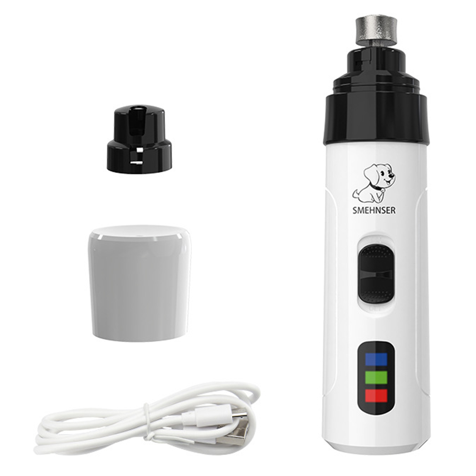 Electric Dog Nail Clippers USB - đánh giá và giá Cordless Dog Clippers Low Noise Grooming