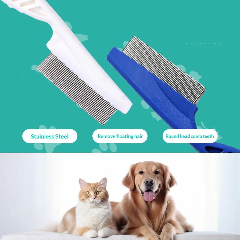 【HMA】Pet Tear Stain Flea Comb  - đánh giá và giá Flea Comb Fine Tooth Pet Tear Stain