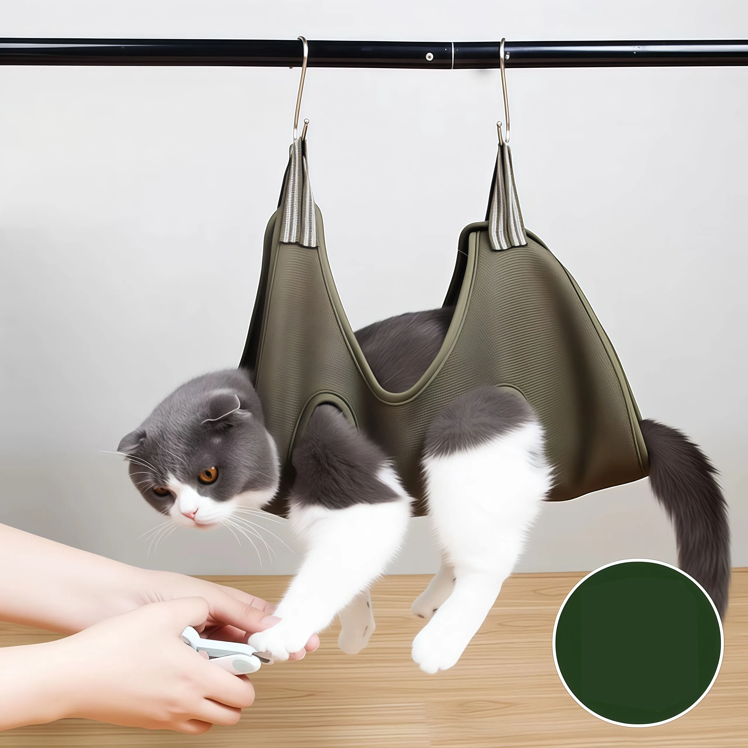 Cats Grooming Hammock Cat Dog  - đánh giá và giá Pet Grooming Hammock Sling Restraint