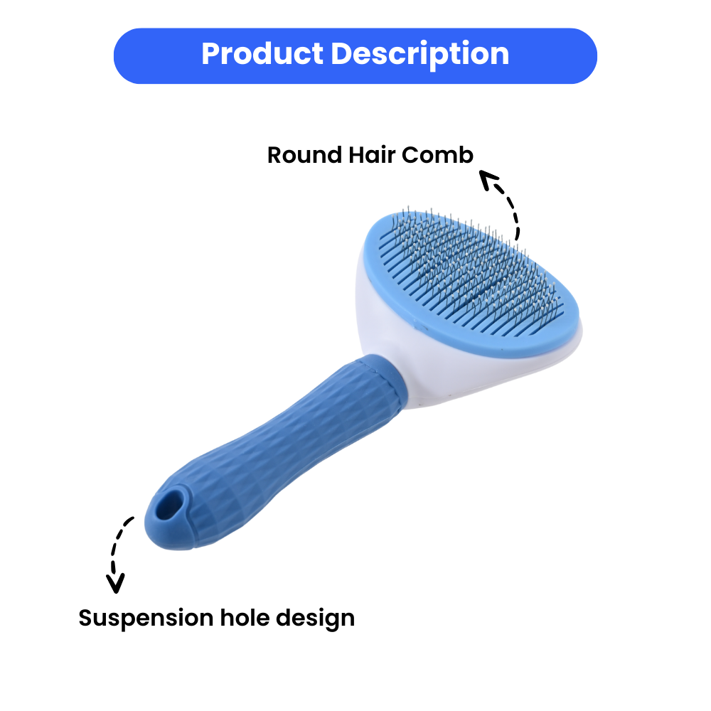 16PCS/Carton 2 Colors Mixed Se - đánh giá và giá Slicker Brush Self Cleaning Pet Grooming
