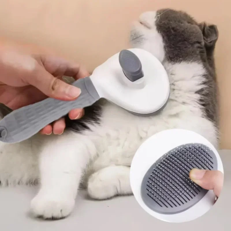 Self Cleaning Pet Slicker Brus - đánh giá và giá Slicker Brush Self Cleaning Pet Grooming
