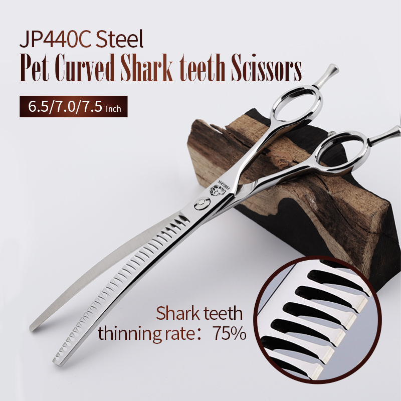 FIRELION 6.5/7.0/7.5 Inch Chuy - đánh giá và giá Professional Pet Grooming Scissors Curved