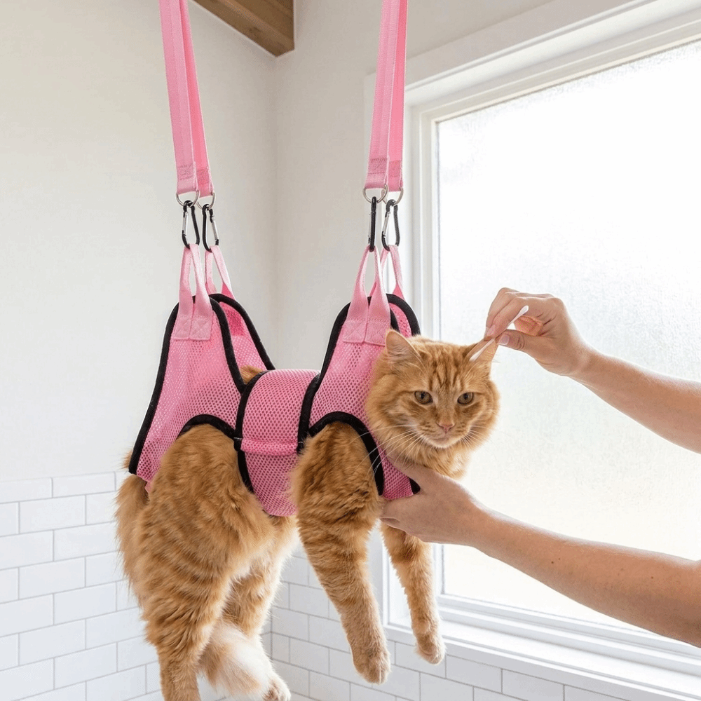 Adjustable Dog Grooming Hammoc - đánh giá và giá Pet Grooming Hammock Sling Restraint