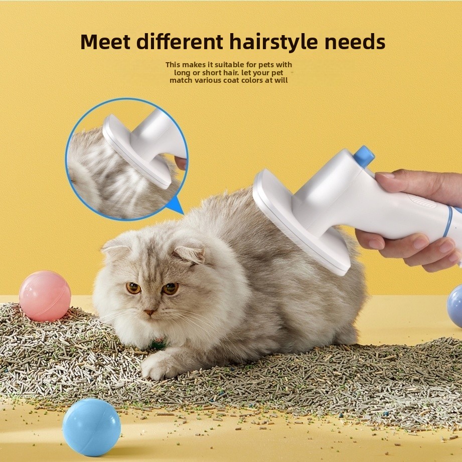 Multifunctional Pet Vacuum Cle - đánh giá và giá Pet Grooming Vacuum Suction Kit 5 In 1