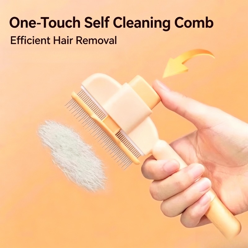 Pet Self Cleaning Slicker Brus - đánh giá và giá Slicker Brush Self Cleaning Pet Grooming