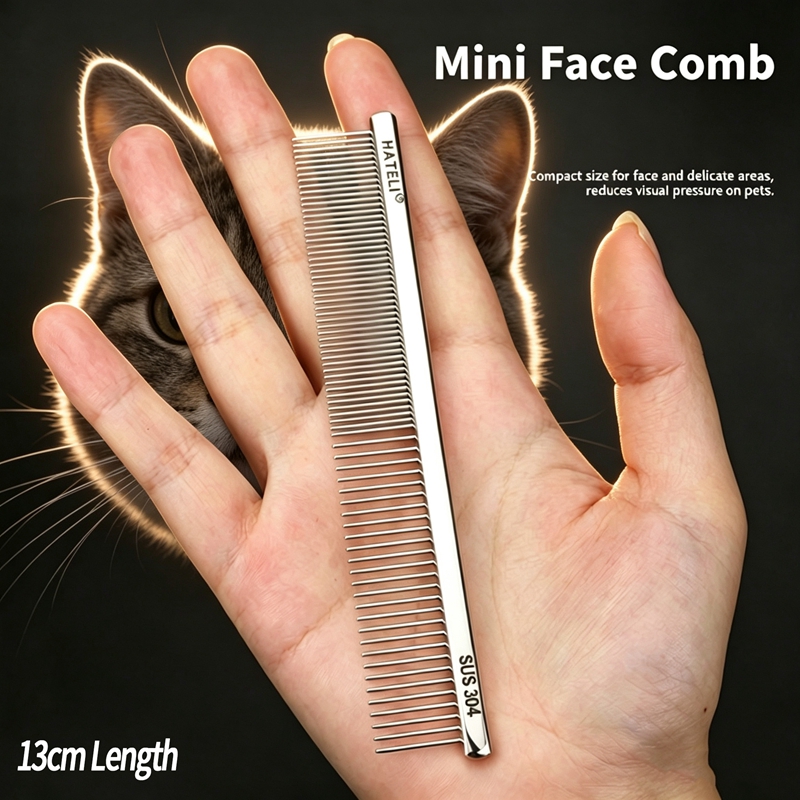 304 Stainless Steel Pet Face C - đánh giá và giá Flea Comb Fine Tooth Pet Tear Stain
