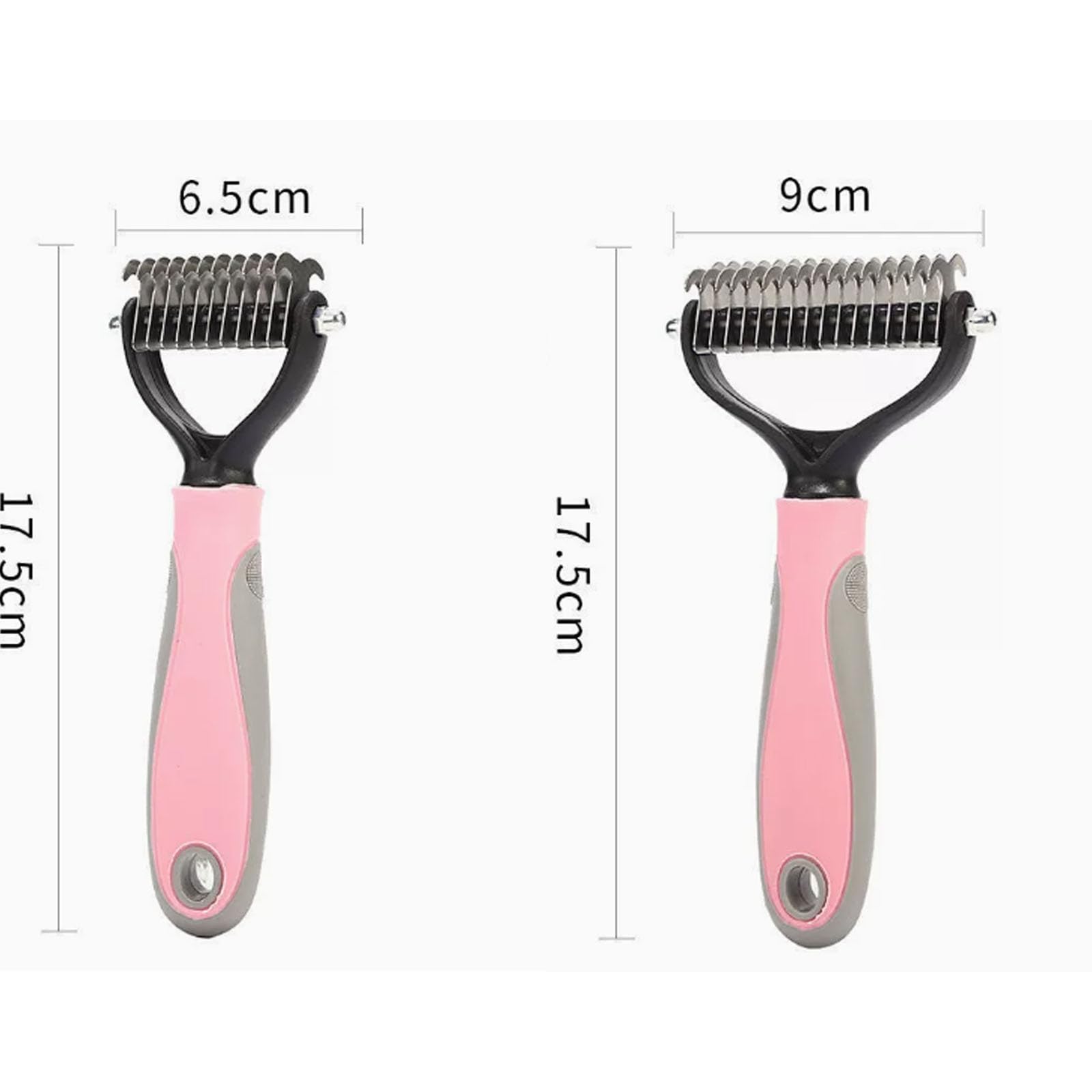 Pet Grooming Brush - Shedding  - đánh giá và giá Undercoat Rake Dematting Tool Dog Shedding