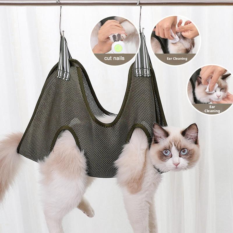 Cat Grooming Hammock Cat Dog N - đánh giá và giá Pet Grooming Hammock Sling Restraint